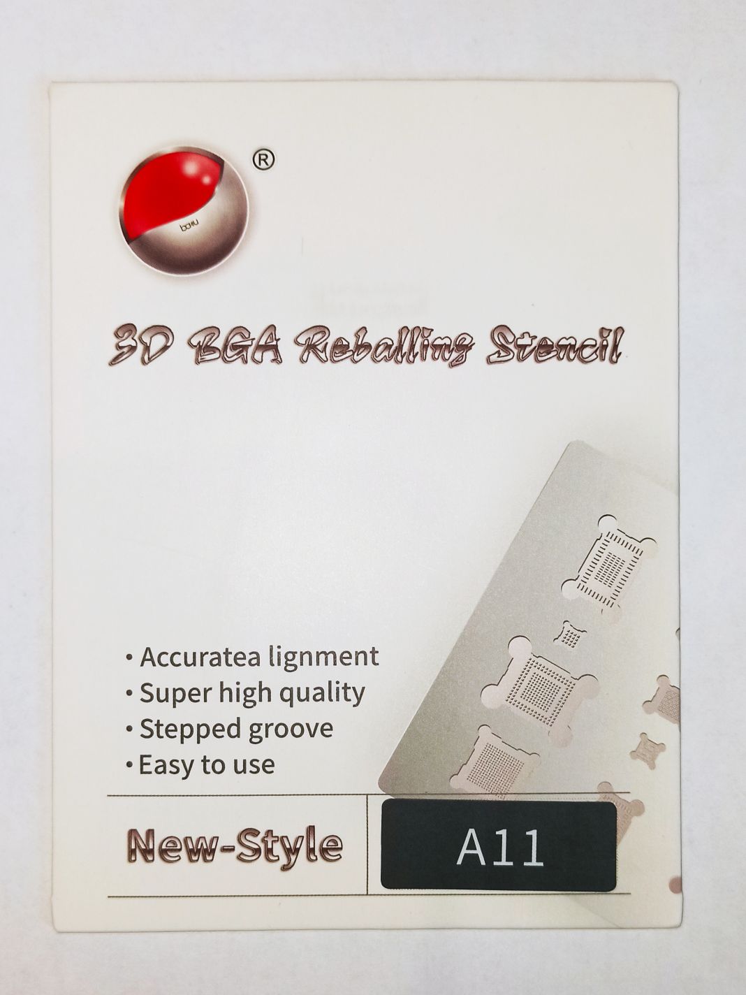 BGA трафарет 3D для iPhone 8/ 8 Plus/X