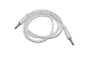 Кабель AUX 3.5mm (№19) шнур круглый текстиль