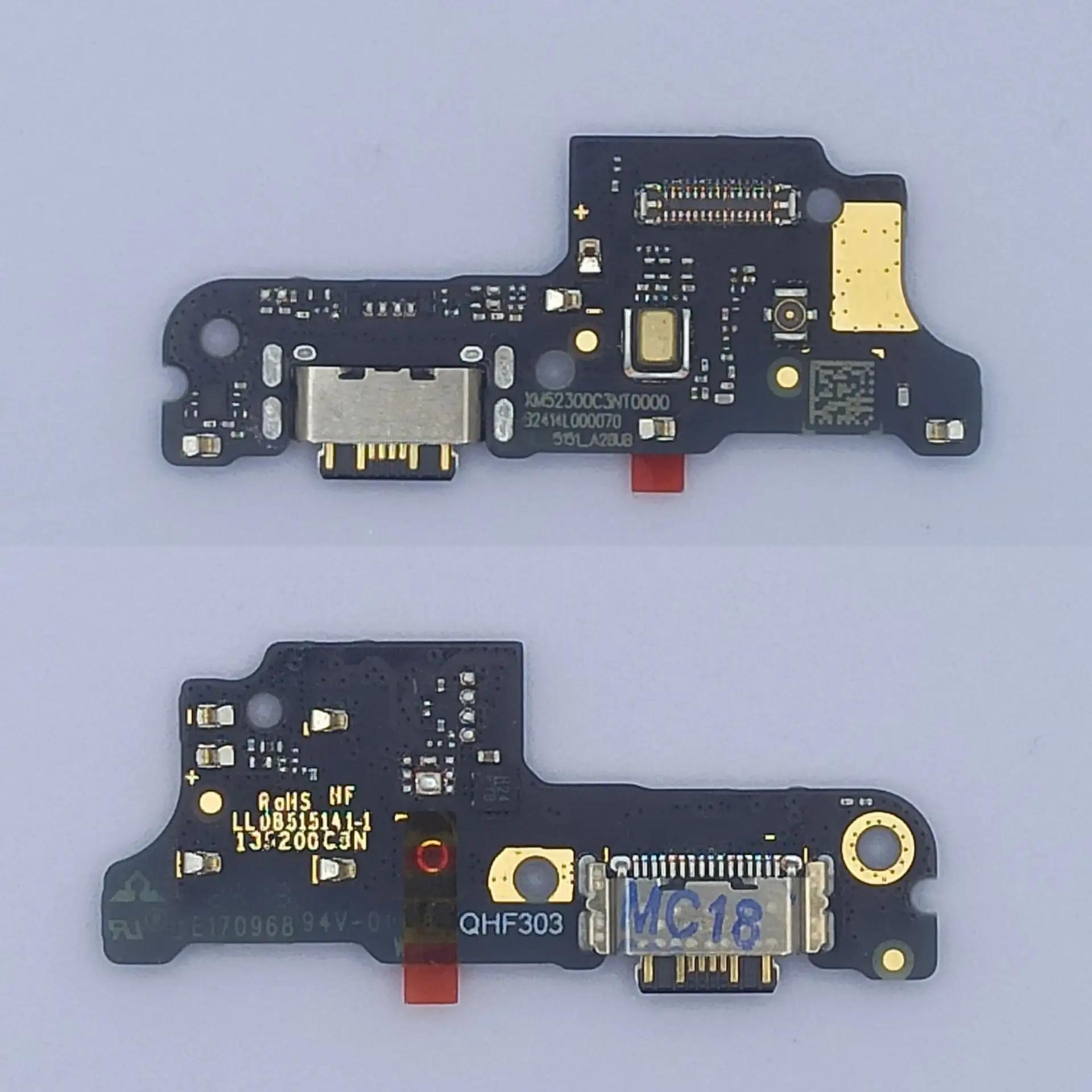 Шлейф для Xiaomi Redmi 14C/Poco C75 (2411DRN47C/2410FPCC5G) плата на системный разъем/микрофон – OR