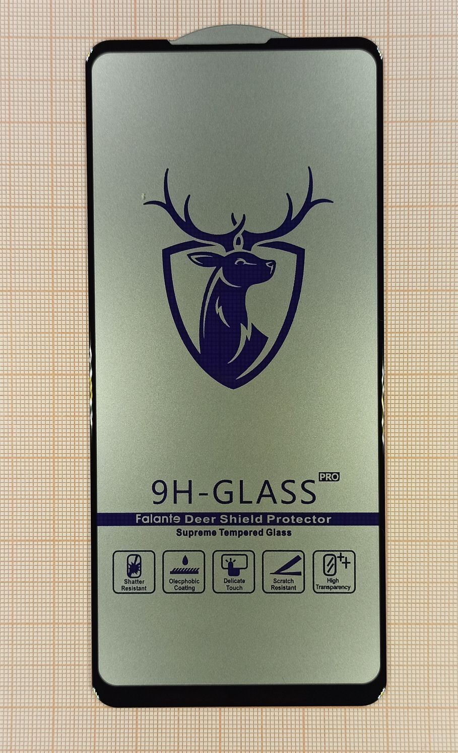 Защитное стекло “Премиум” для Samsung A217F (A21s) Черное