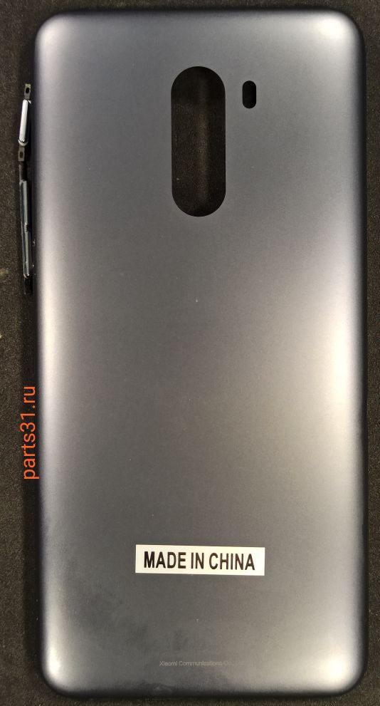 Задняя крышка для Xiaomi Pocophone F1 Черный