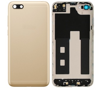 Задняя крышка для Huawei Honor 7A Золото (+ стекло камеры,вспышки.кнопки)