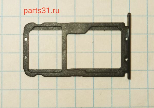 Контейнер SIM для Huawei Mate 20 Lite Черный